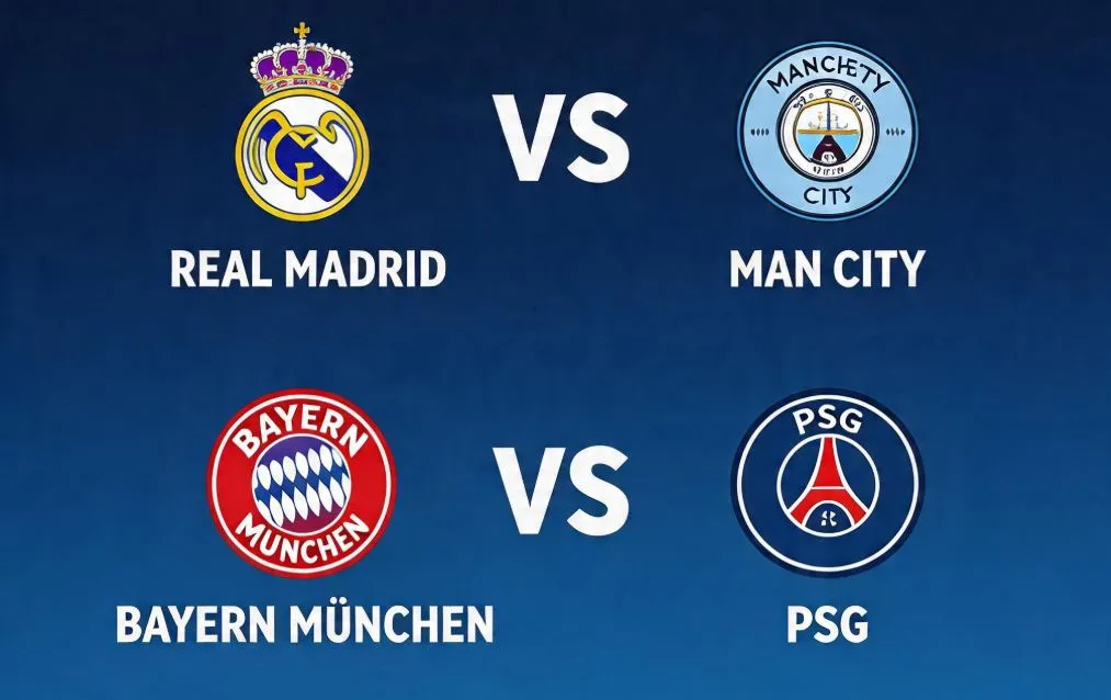 Пары полуфиналов Лиги чемпионов 2025/26: что ждать от развязки